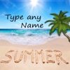 Write Name on Sand – Name Art