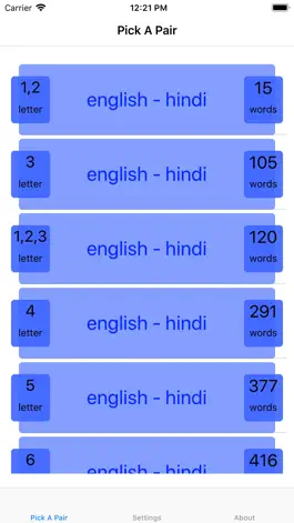 Game screenshot PickAPair Hindi - English mod apk