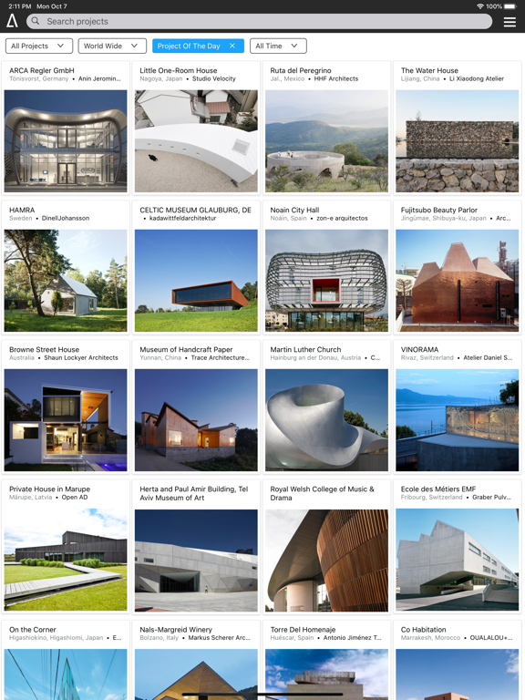 Screenshot #5 pour Architizer: A+ Architecture