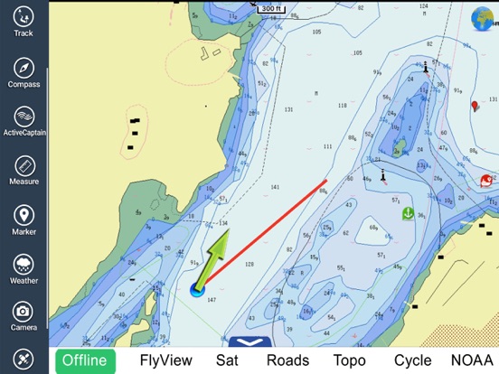 UK Ireland Nautical Charts HDのおすすめ画像4