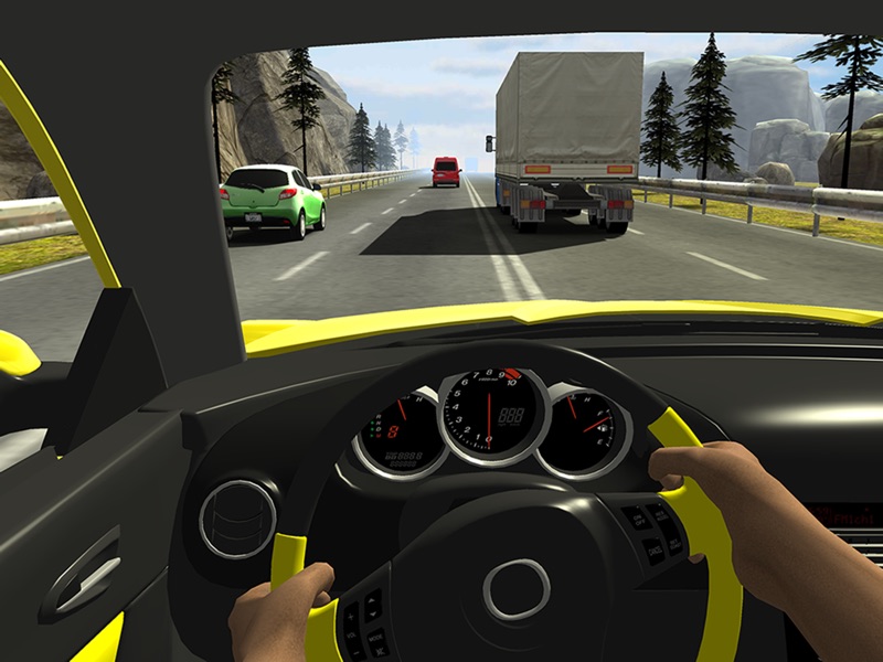 Racing in Car screenshot 7