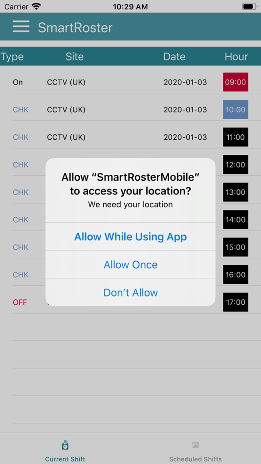 #2. Smart Roster (iOS) 由: Olinga Mustapha