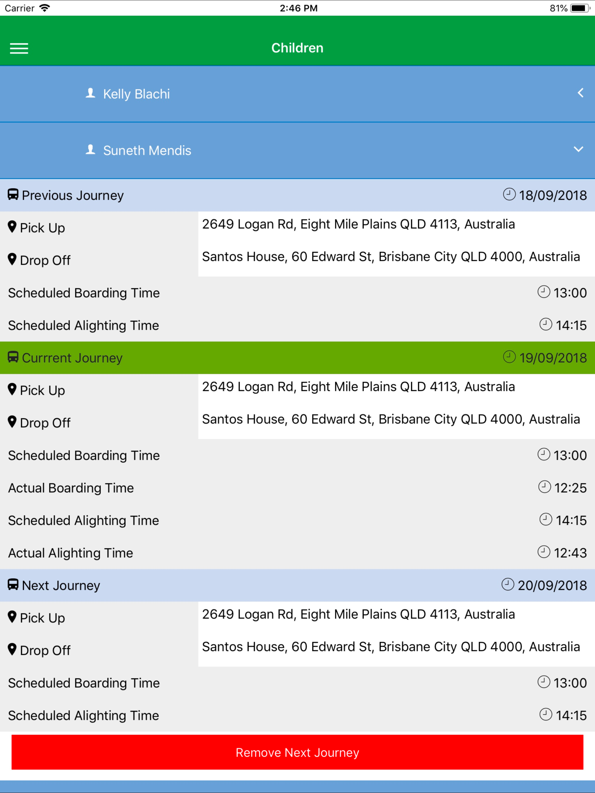 STM Parent App