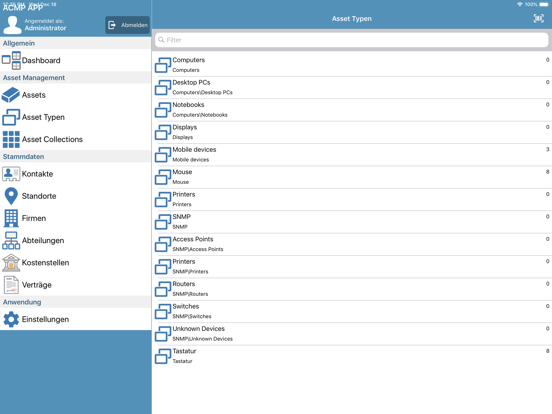 ACMP iPad screenshot