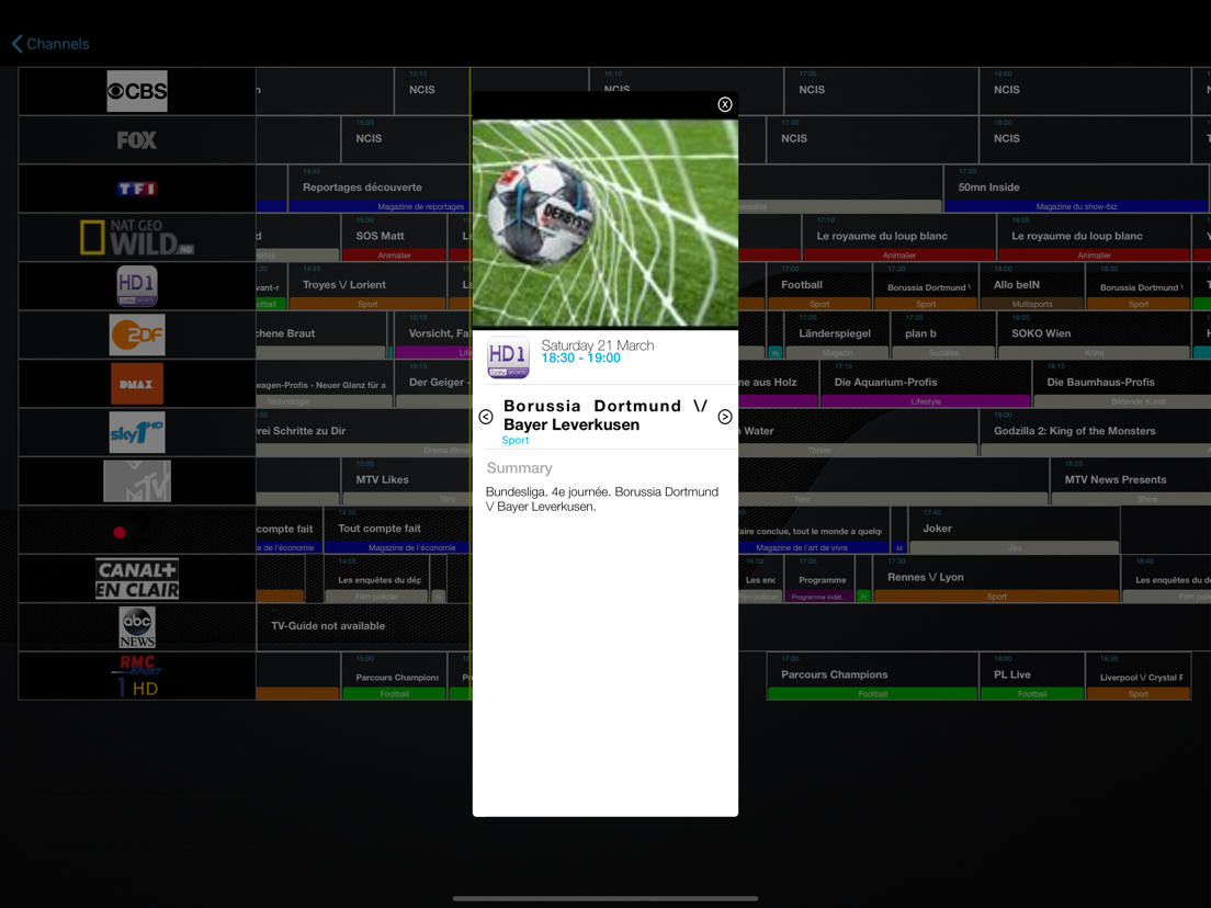 IPTV Streamer Pro App voor iPhone, iPad en iPod touch AppWereld