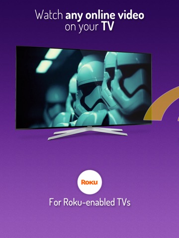 Cast Web Videos to Roku TVのおすすめ画像1