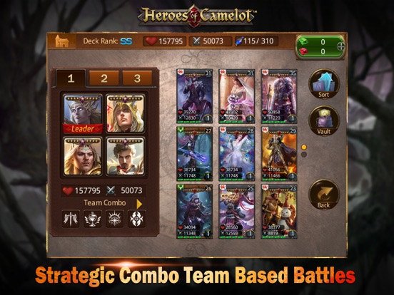 Heroes of Camelot iPad app afbeelding 6