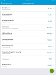 nebenkosten app für vermieter ipad bildschirmfoto 2