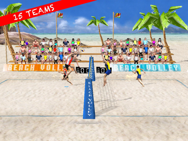 ‎Beach Volley Pro Lite Screenshot