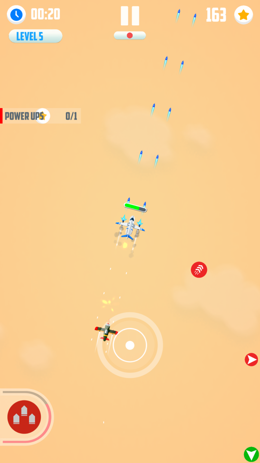 #6. Man Vs. Missiles: Combat (iOS) 由: Spiel Studios
