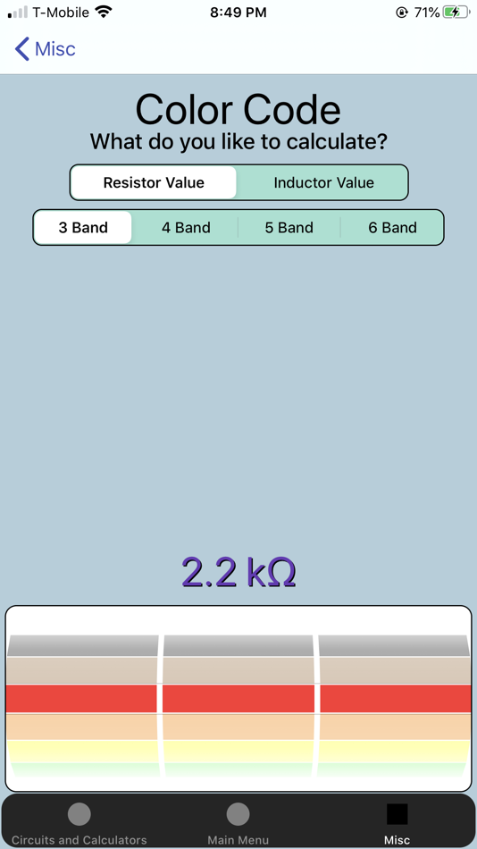 #4. Electronics Circuit Calculator (iOS) 作者: Mustafa Mohammed