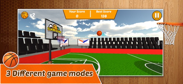 Slam Dunk - Basket Hoops Game(圖5)-速報App