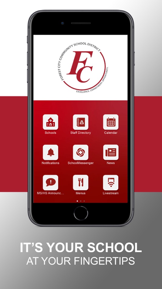 #1. Forest City CSD (iOS) 由: Forest City Community School District