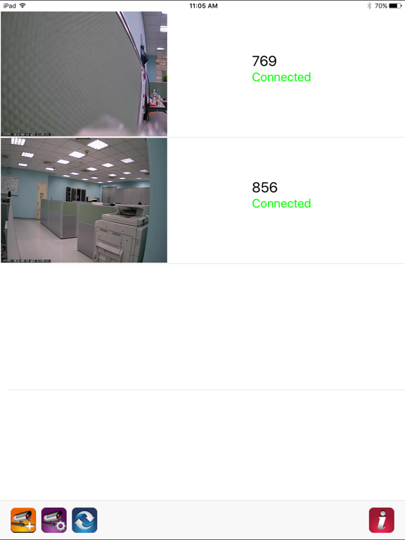 muvit I/O Security iPad screenshot