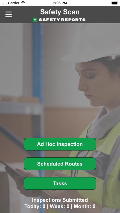 Safety Reports Scan App | SR