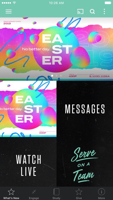 MISSION Community Church Screenshot