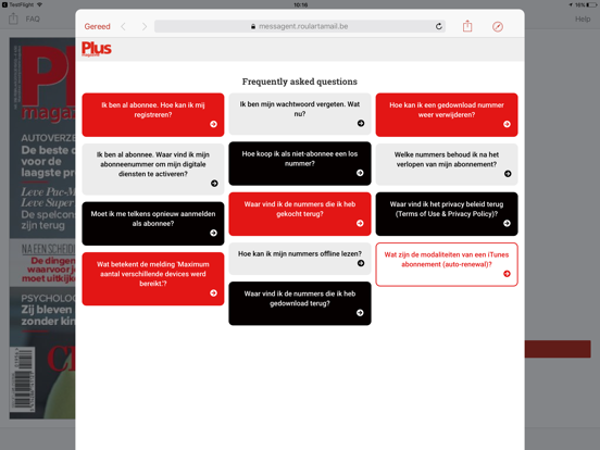Plus Magazine België NL iPad app afbeelding 2
