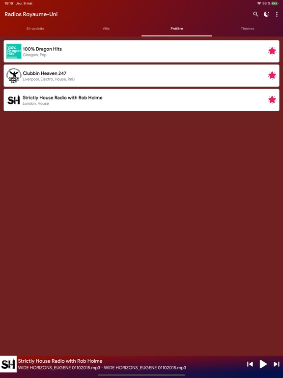 Screenshot #6 pour Radios du Royaume-Uni en ligne