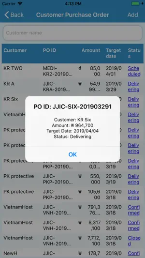ISOL ERP screenshot 4