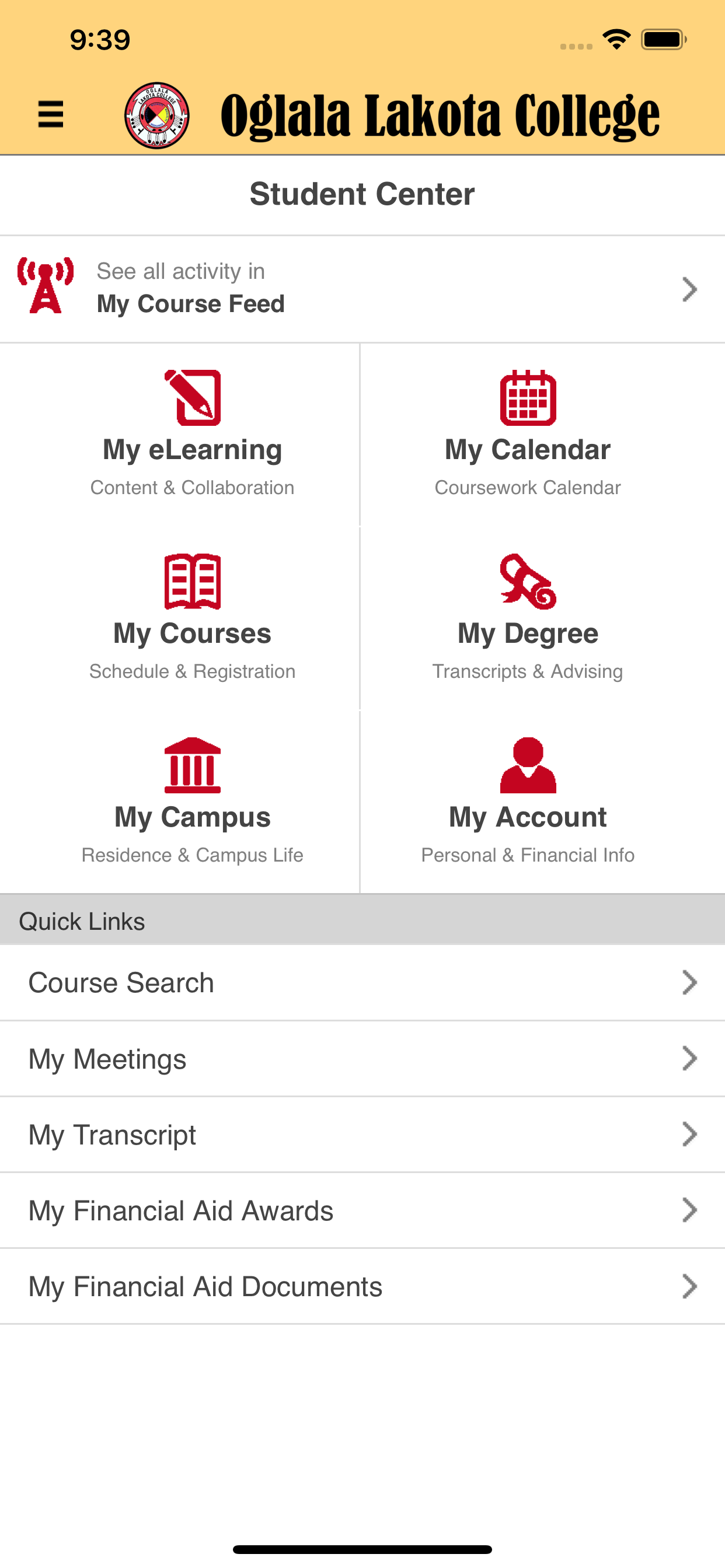 OLC mobile screenshot 2