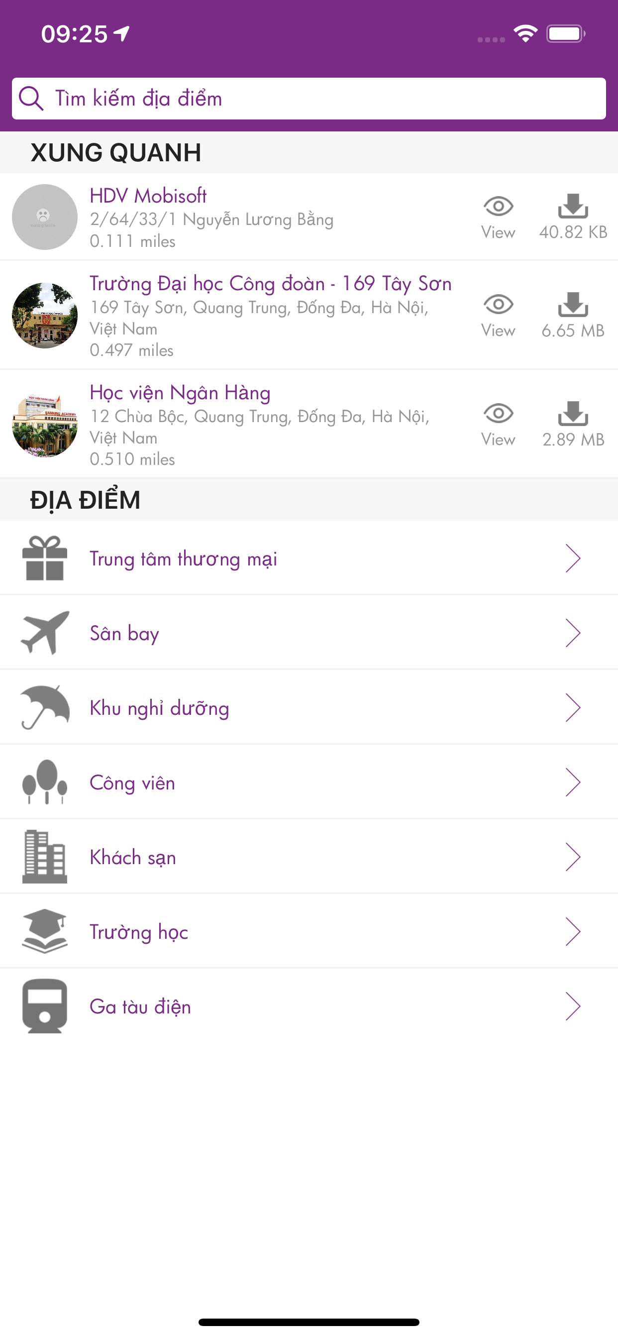 InMapz indoor navigation maps