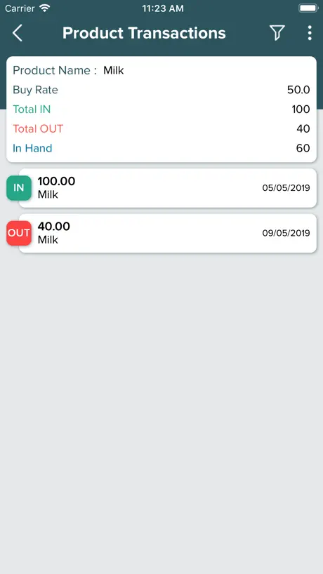 Simple Stock Manager