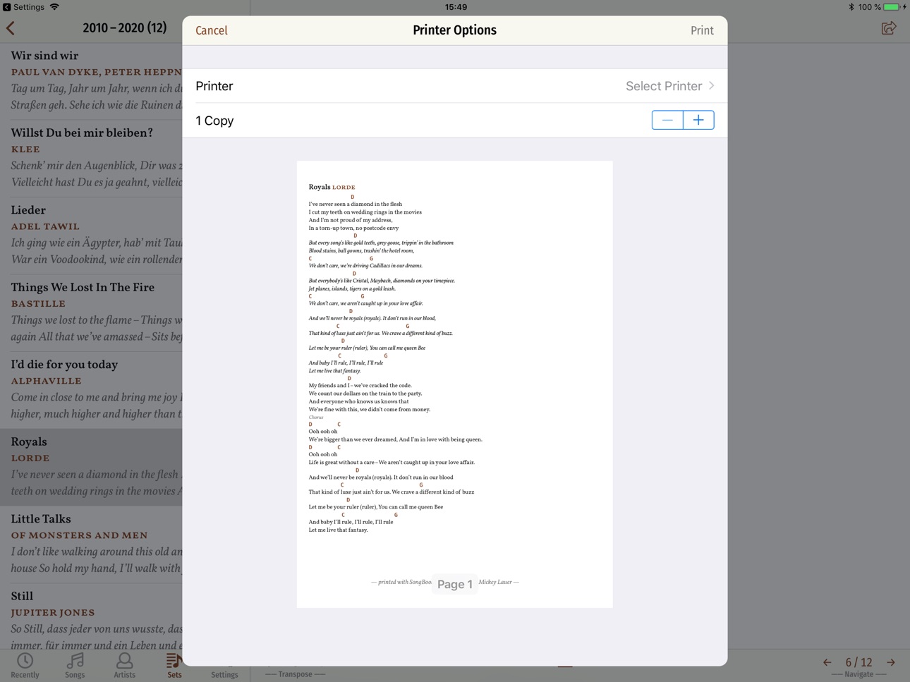 iPad screenshot