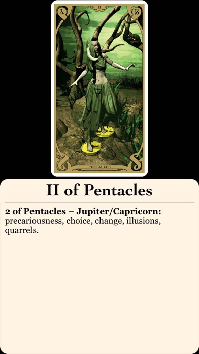 Night Sun Tarot Screenshot