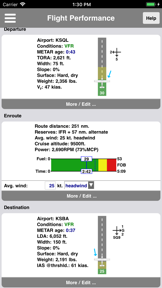 C172 Performance screenshot