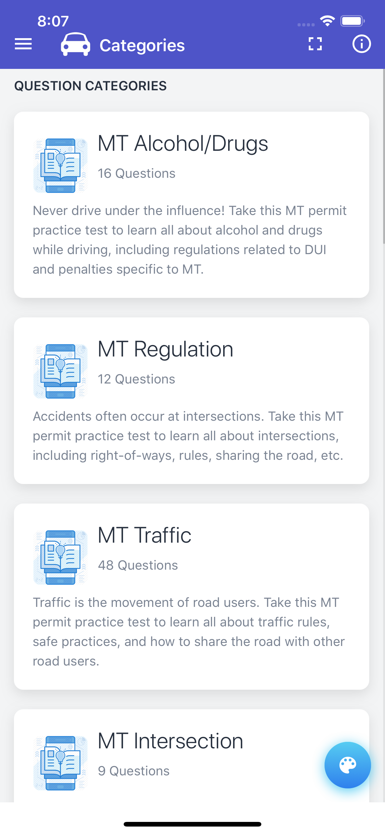 Montana MVD Permit Test