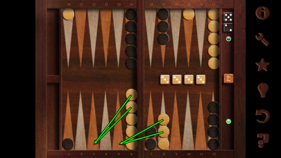 Absolute Backgammon screenshot 1