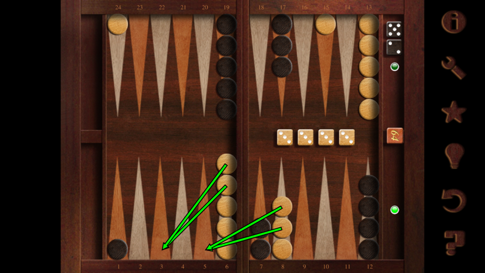 Absolute Backgammon - 8.23 - (iOS)