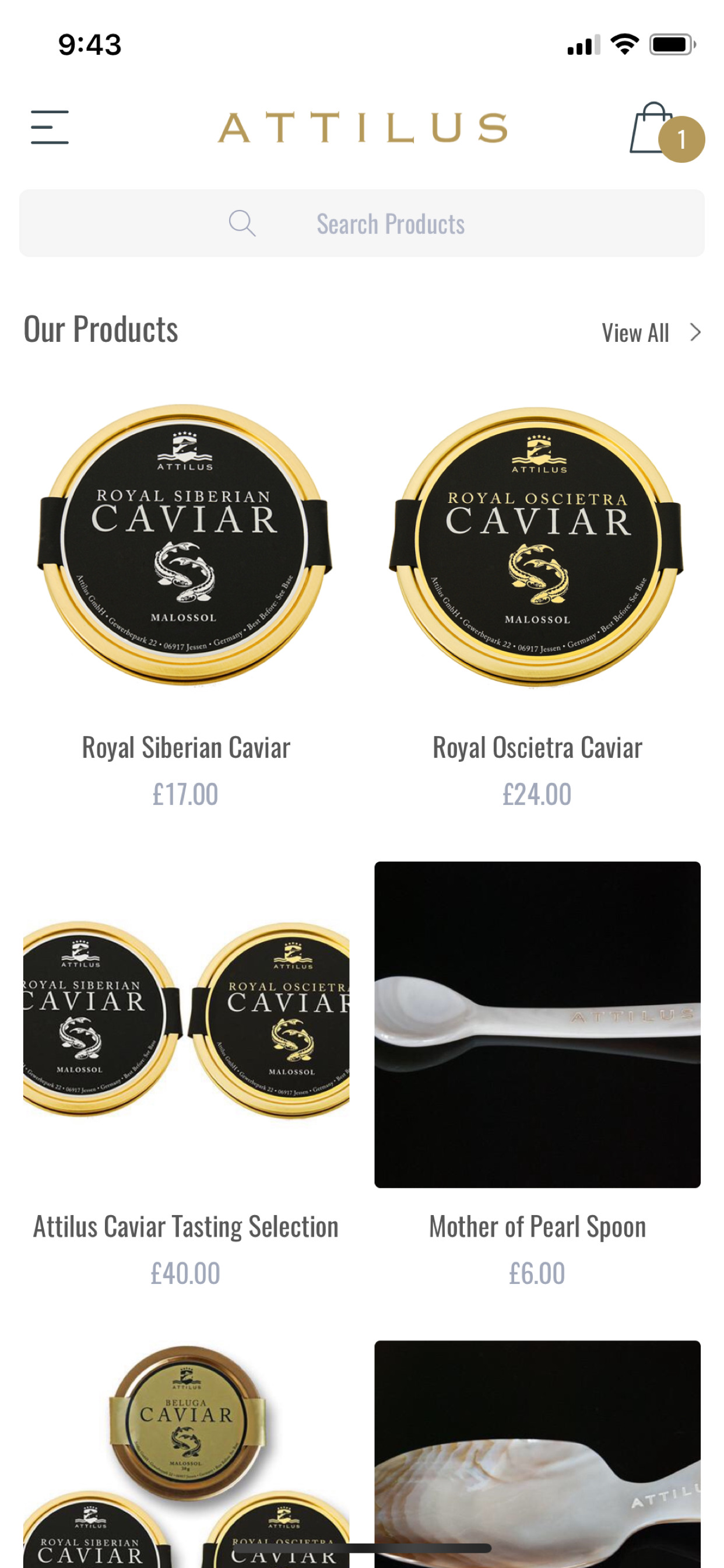 Attilus Caviar screenshot 2