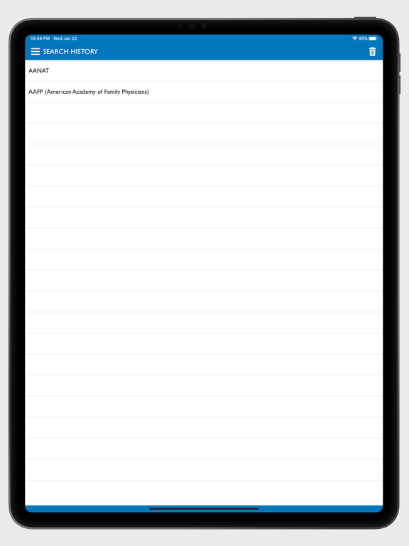 Offline Medical Dictionary iPad screenshot