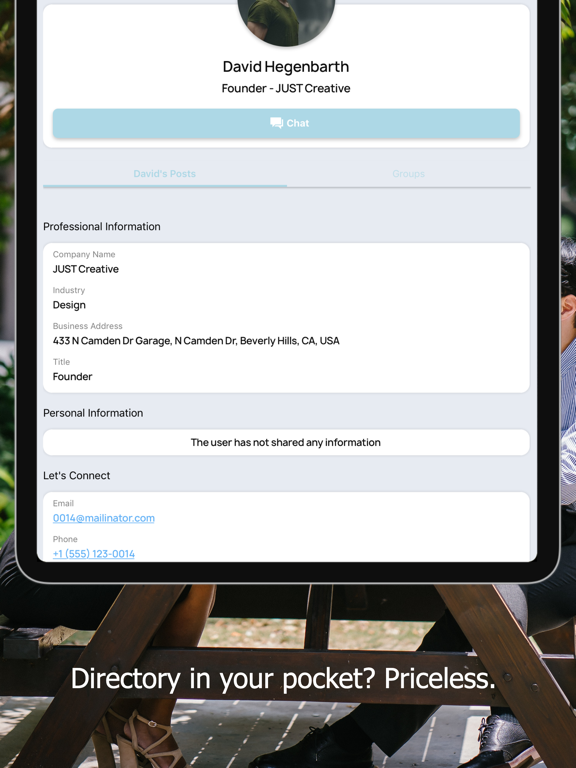 YPO Santa Monica Bay iPad screenshot 4 - Productivity app