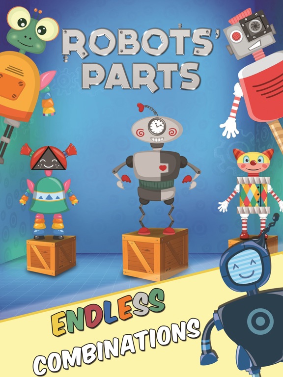 Screenshot #6 pour Robot jeu pour petits enfants