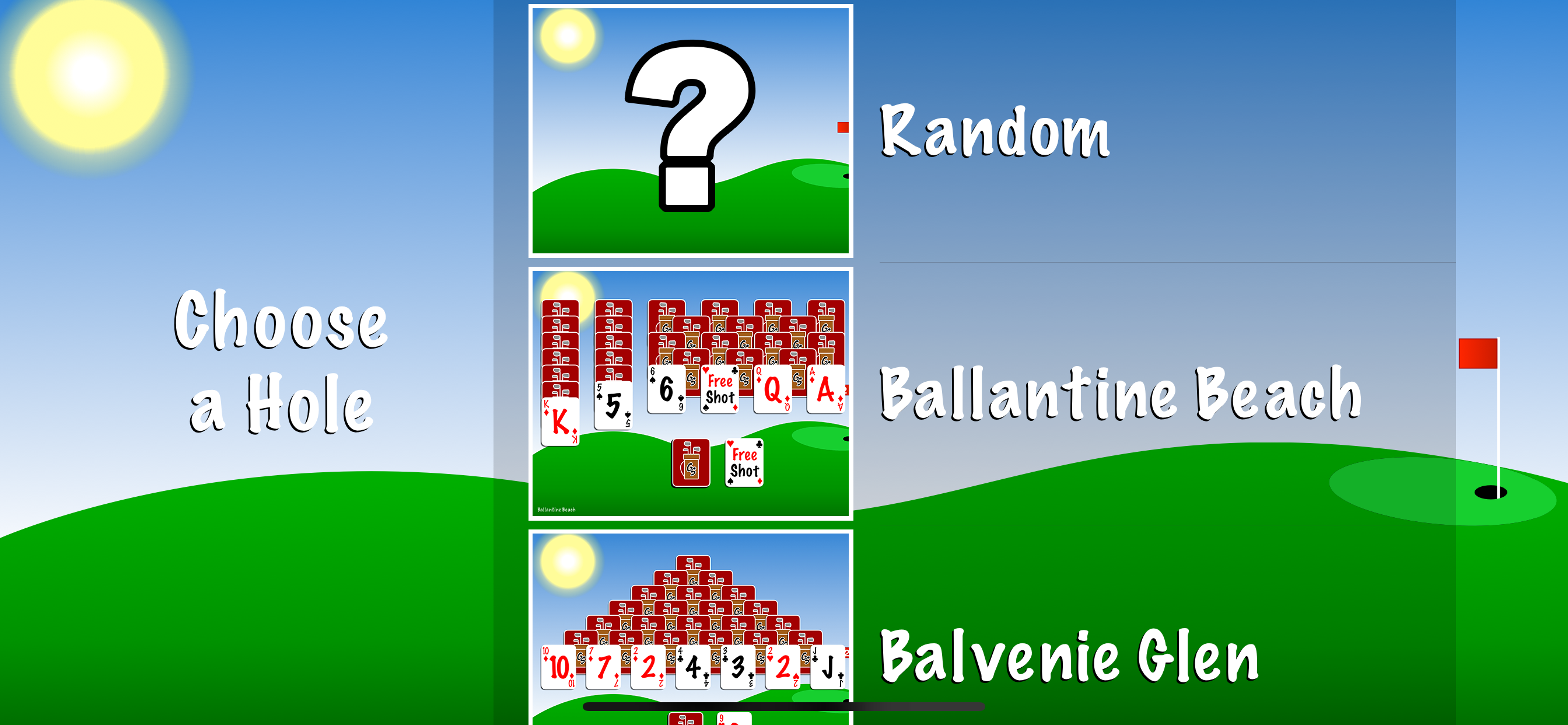 Golf Solitaire 2