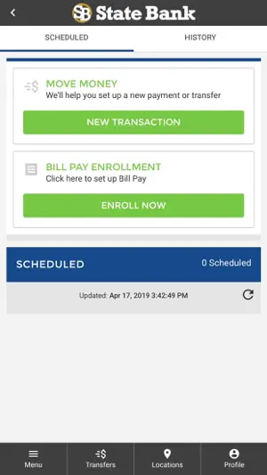 State Bank of De Kalb screenshot 2
