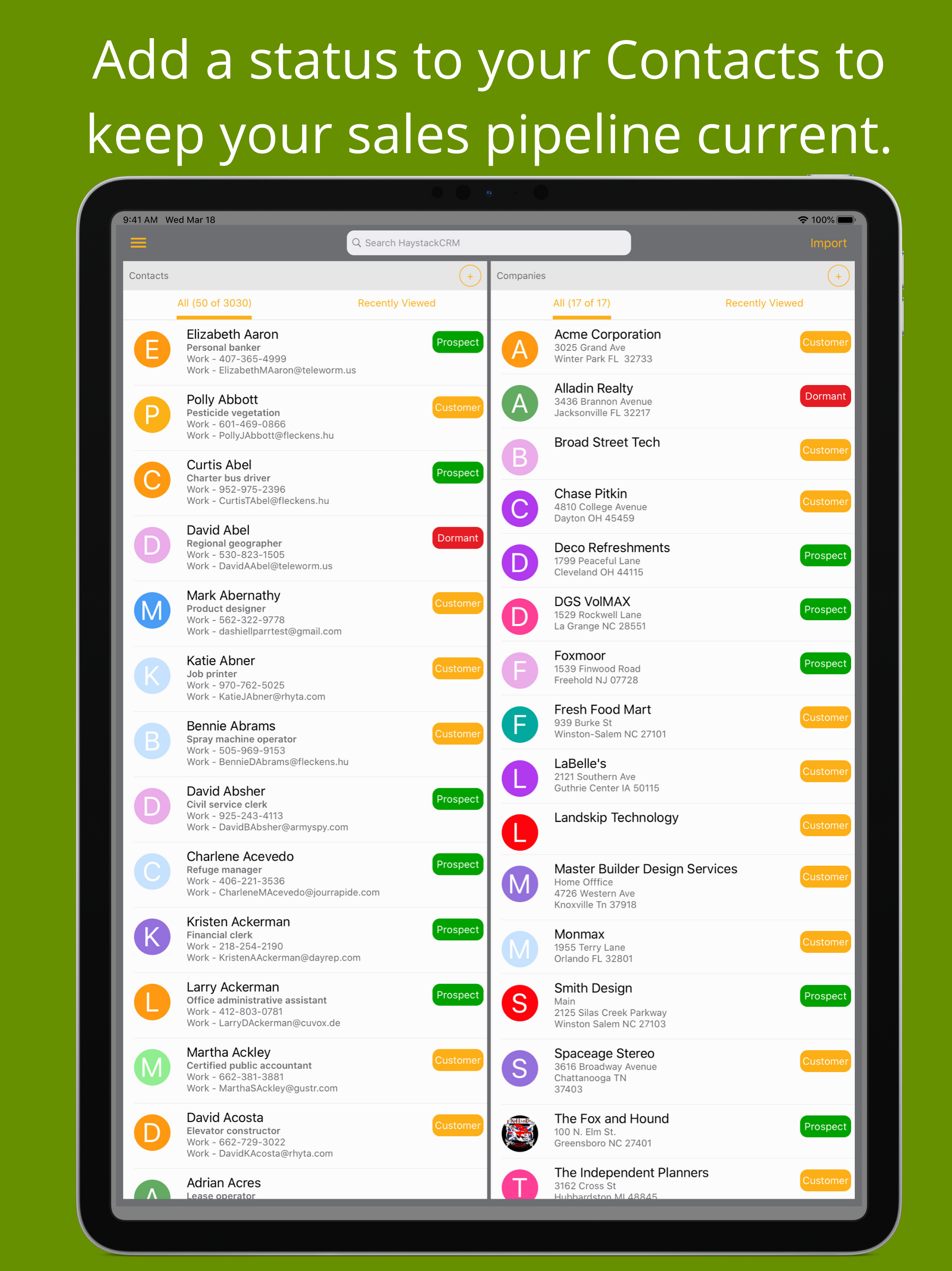 HaystackCRM