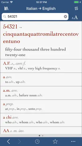 Game screenshot Ultralingua Italian-English hack