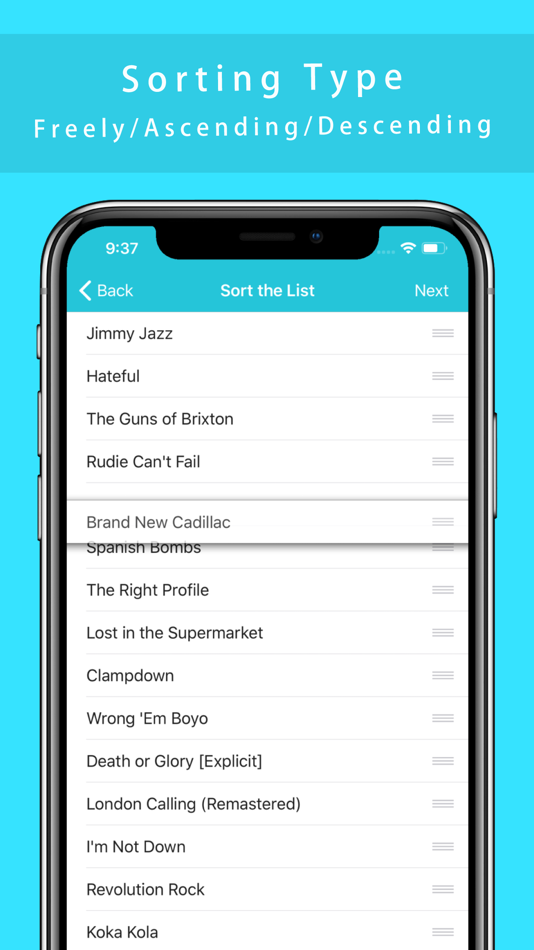 #2. App to sort the list - Relist (iOS) 由: MAPLE LLC