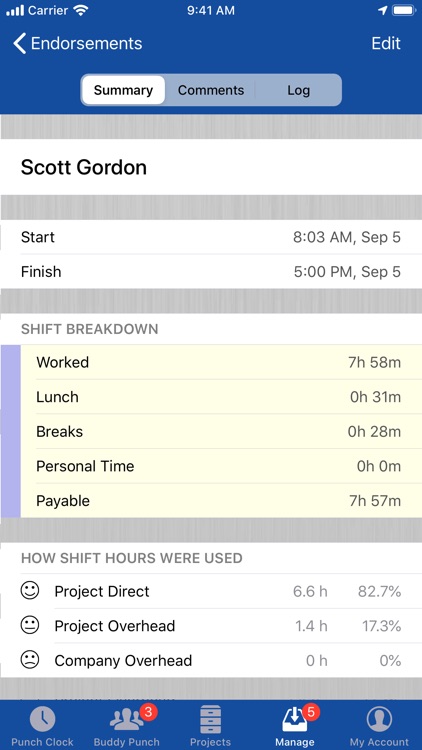 Hawk-I GPS Punch Clock screenshot-5
