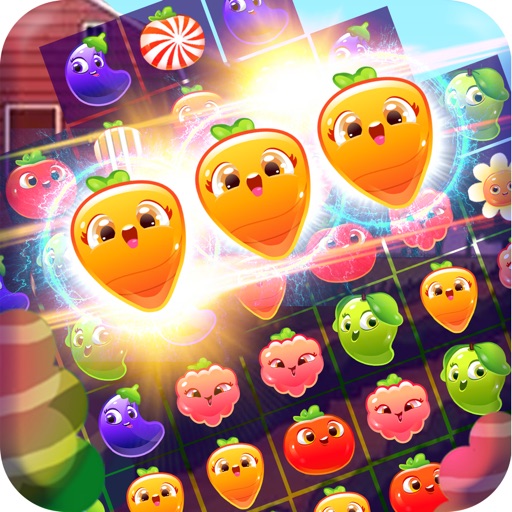 Farm Happy Crush : Peaceful iOS App