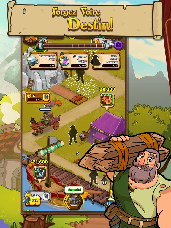 Screenshot #4 pour Royal Idle: Medieval Quest