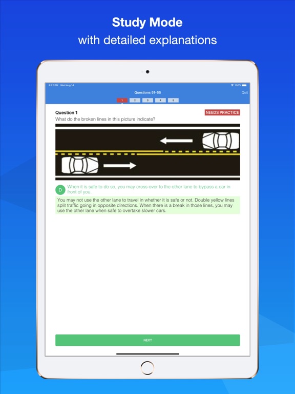 Screenshot #6 pour DMV Practice Test Smart Prep
