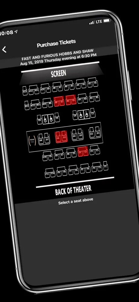 Touchstar Showtimes