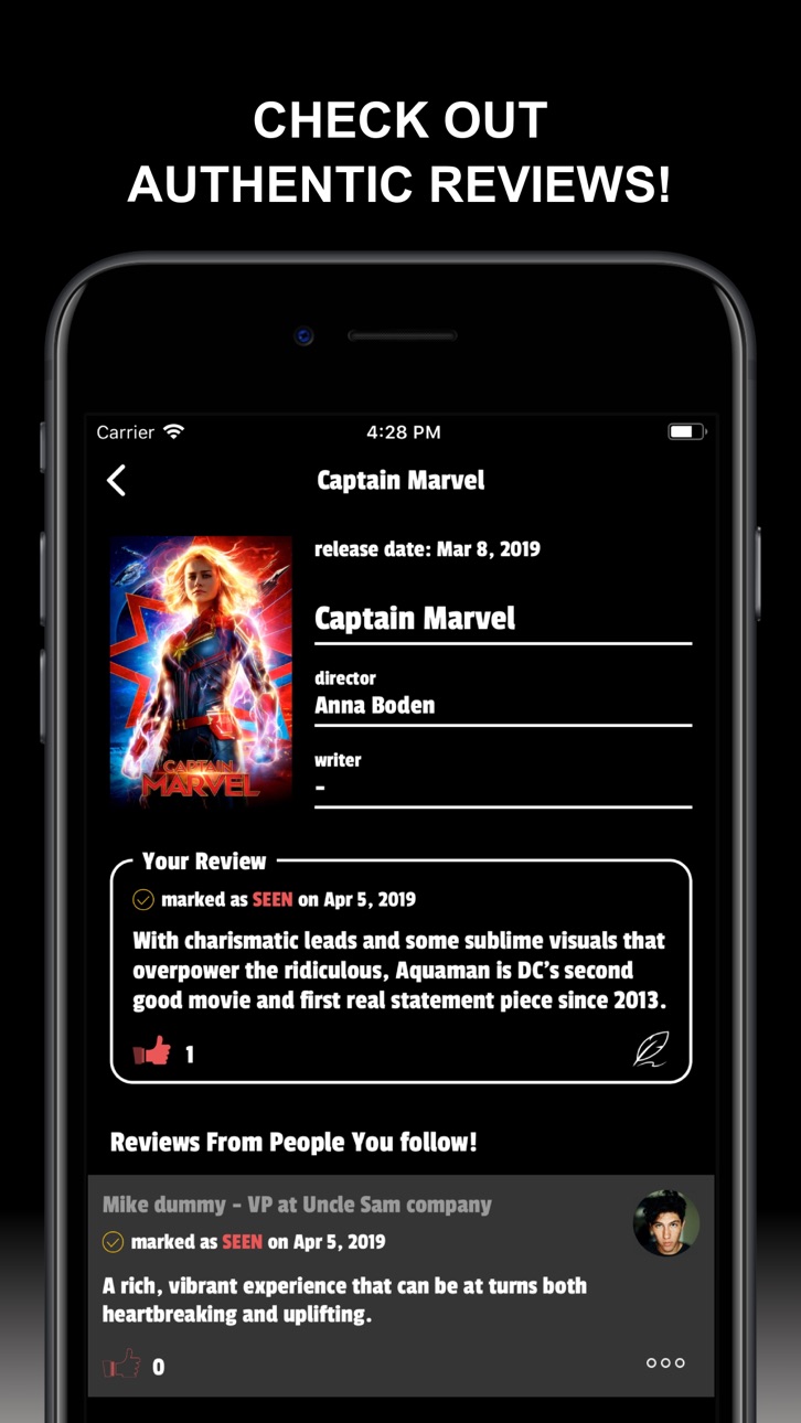 iPhone screenshot
