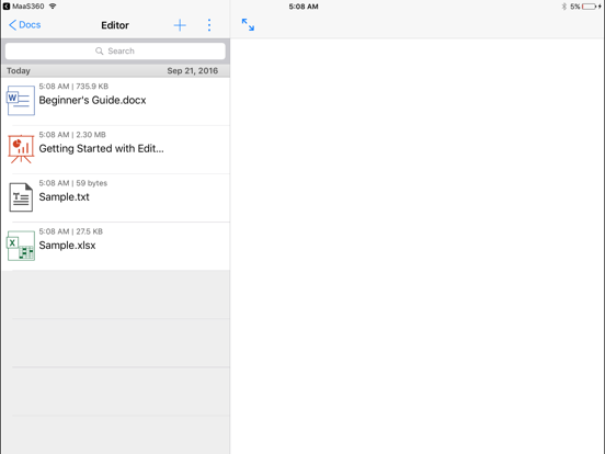 Screenshot #4 pour MaaS360 Secure Editor