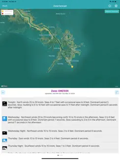 NOAA Marine Forecast & Weather iPad image 4