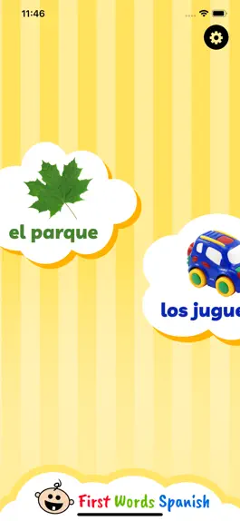 Game screenshot BabyCloud First Words Spanish mod apk